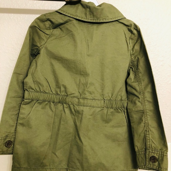 COPY - CARTERS  Green Army utility jacket. Sz. 4/5 - Picture 3 of 6